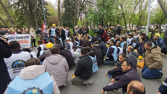 Madenciler Ankara’da yürüyüşe hazırlanıyor