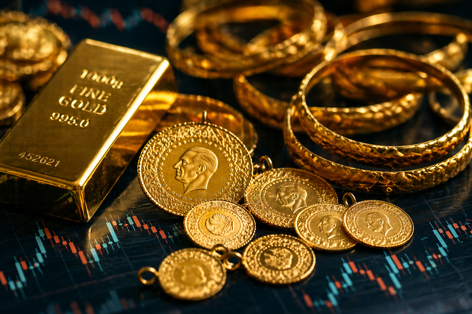 Altın yatırımcısına kötü haber! Gram altın düşüşte