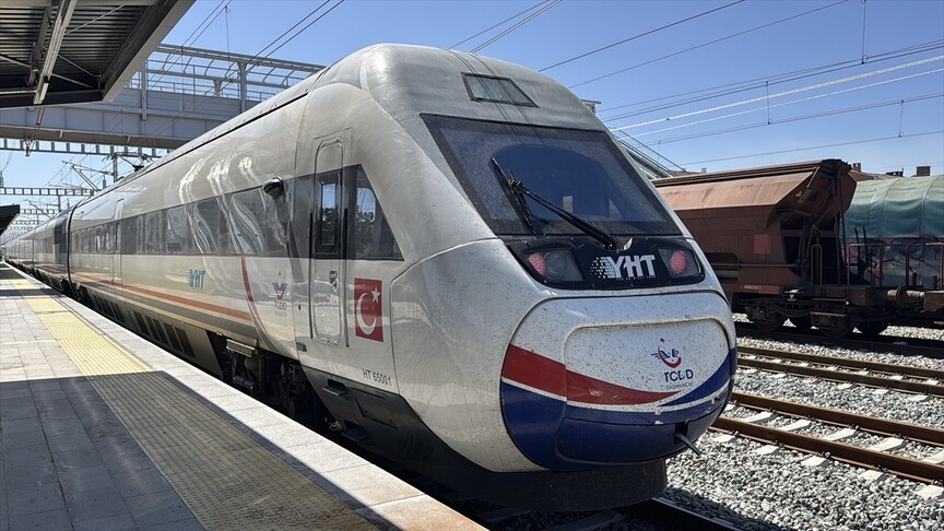 Halkalı-Kapıkule hızlı tren hattında test sürüşleri başladı