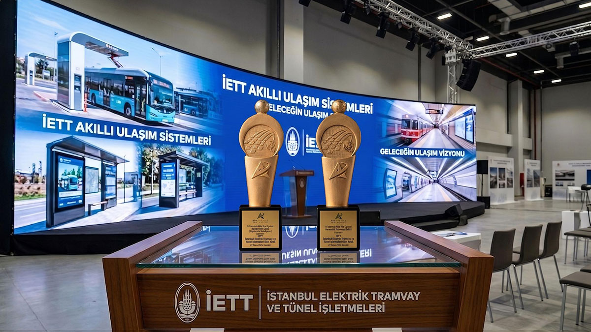 İETT’ye teknoloji ödülü: İki proje birinci oldu