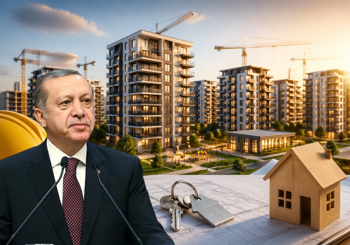 Cumhurbaşkanı Erdoğan 500 bin konut için 2027'yi işaret etti