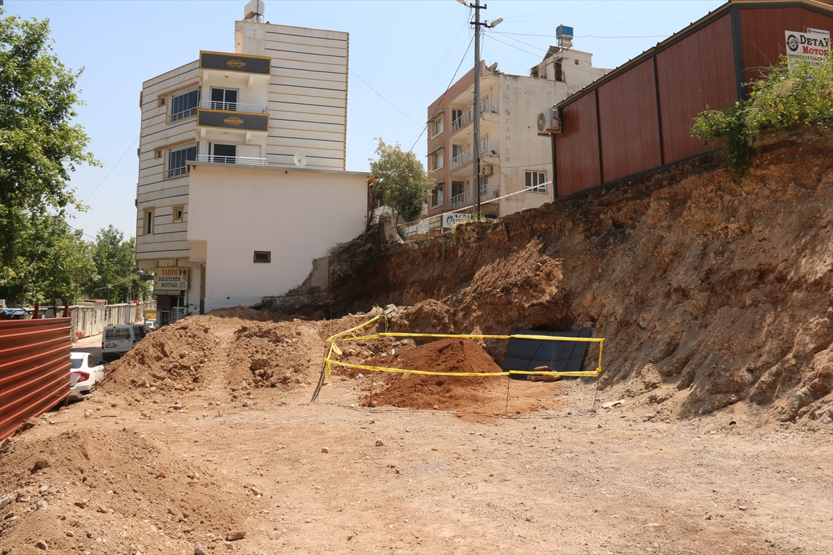 Kırıkhan’da tarihi bulgulara rastlanan inşaat durduruldu