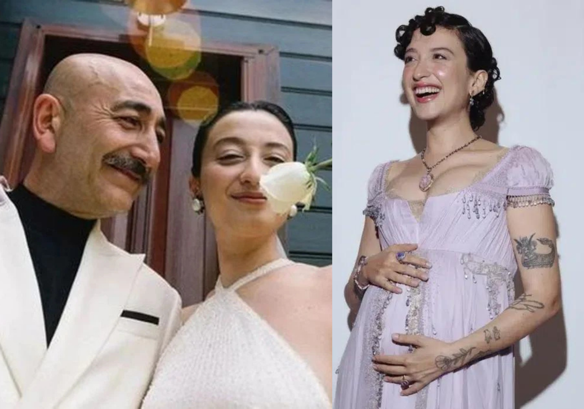 Melike Şahin konserinde anne olacağının müjdesini verdi