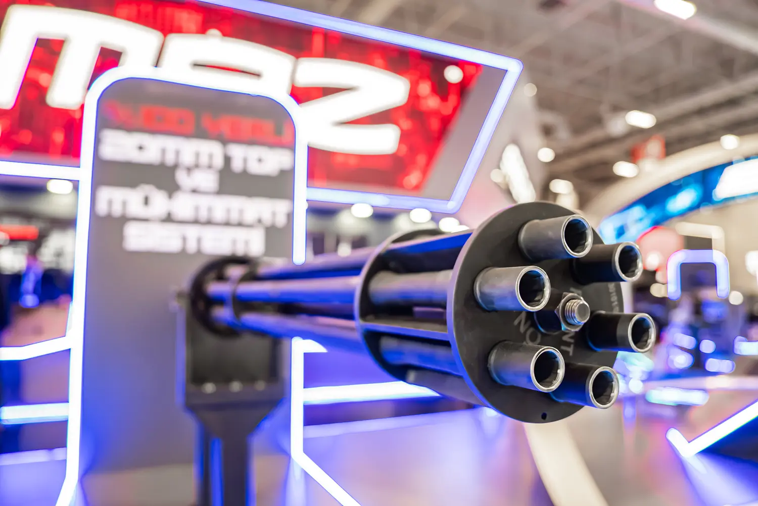 Kaan’ın yerli silahı sahneye çıkıyor: 6 Namlulu top