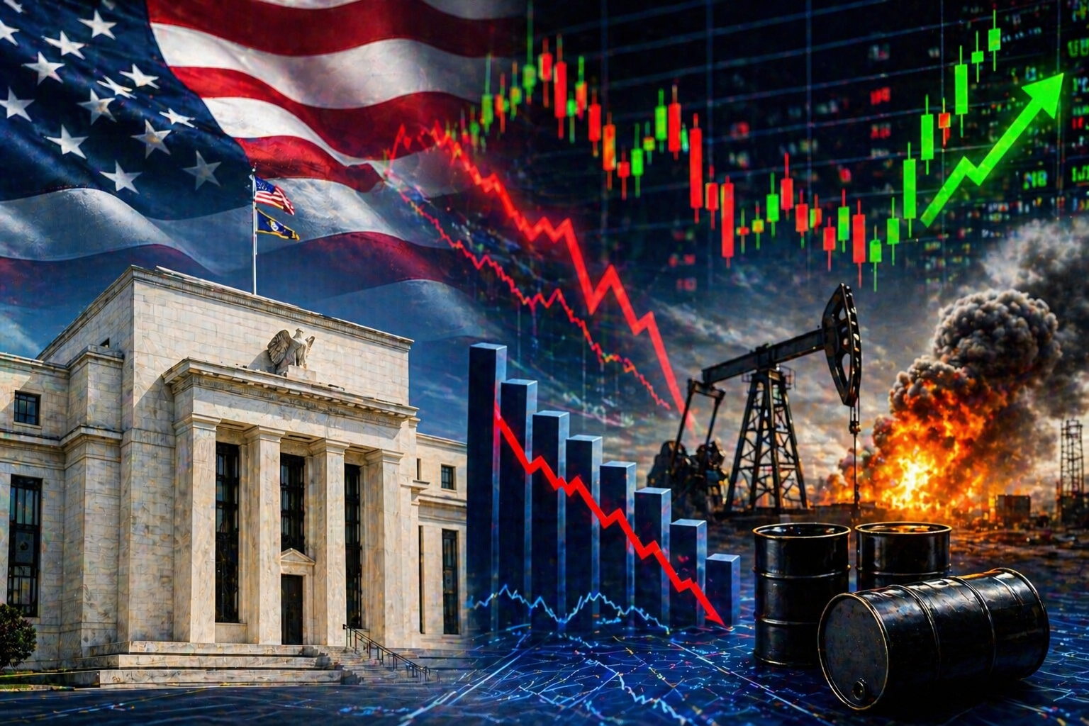 ABD piyasaları karıştı! Fed kararı sonrası sert dalgalanma