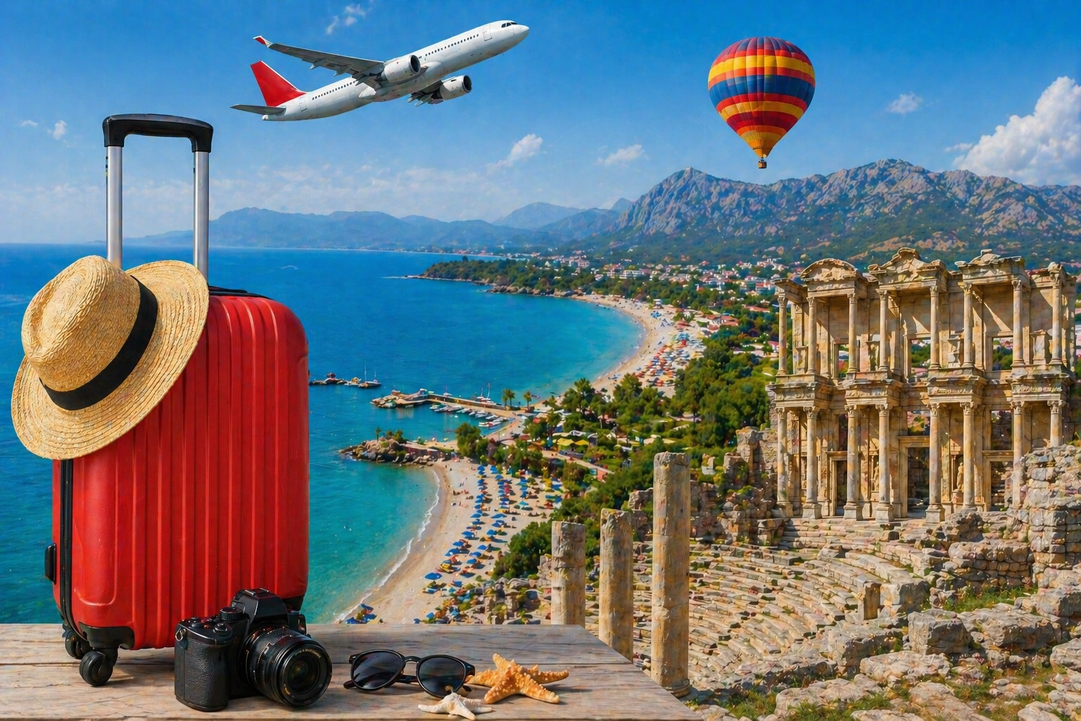 Türkiye turizmde büyüyor! İlk çeyrekte 9,9 milyar dolar gelir