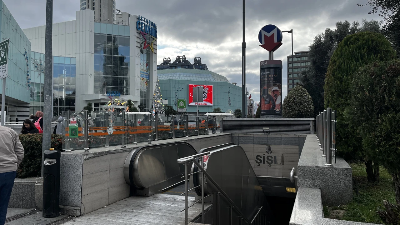 İstanbul’da metro kısıtlaması: Şişli-Mecidiyeköy istasyonu kapatıldı