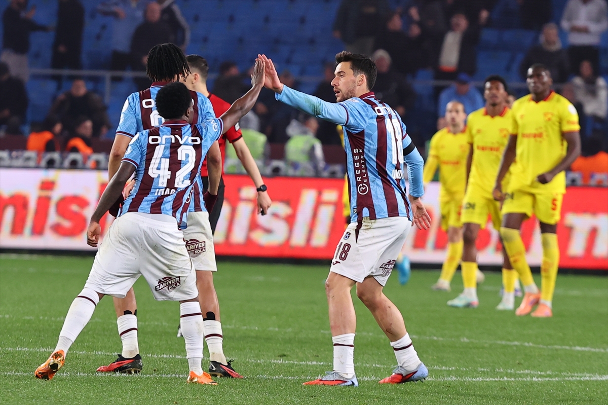 Trabzonspor 1-1 Göztepe: Puanlar paylaşıldı