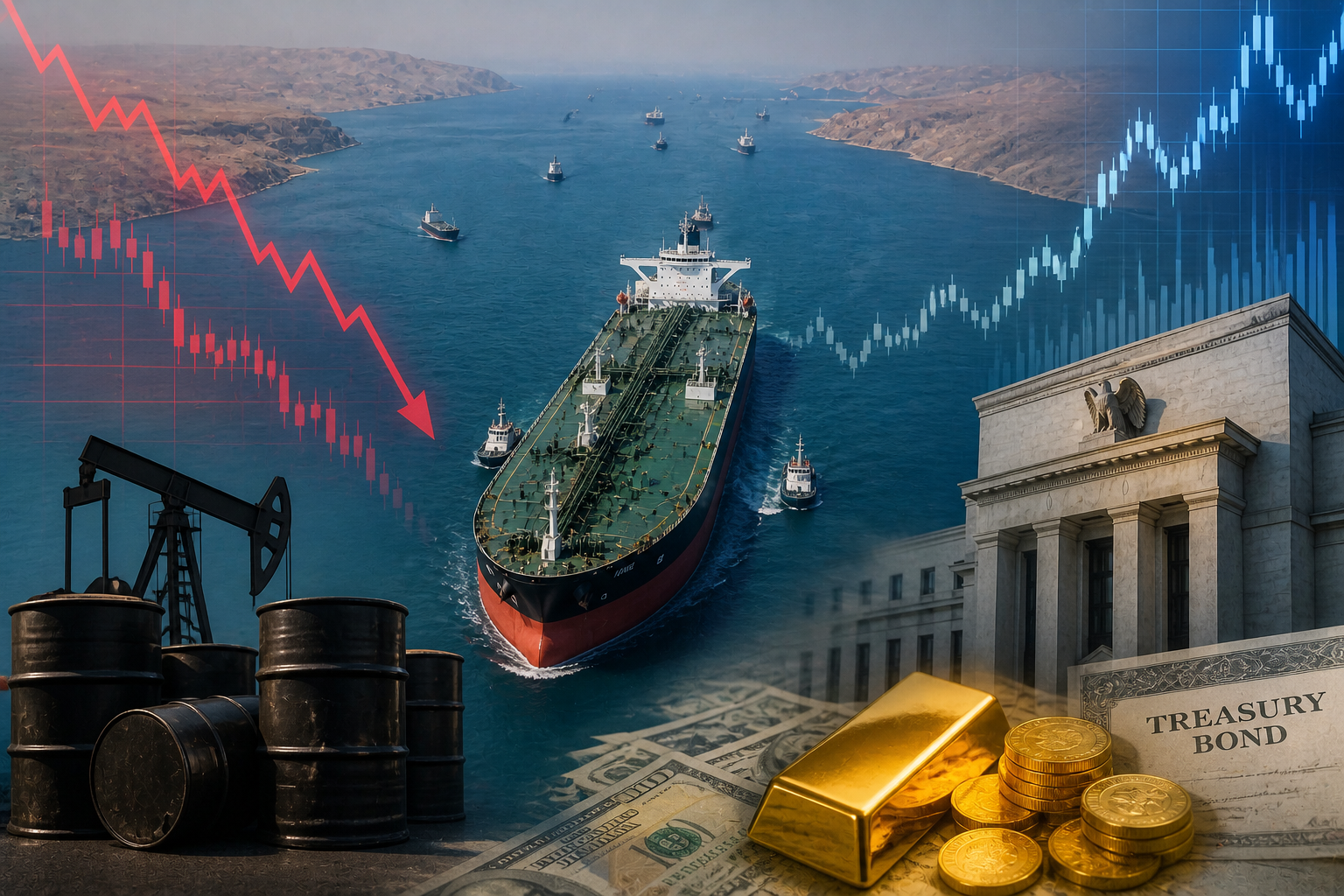 Küresel piyasalar Hürmüz’e odaklandı! Petrol düştü, risk algısı değişti