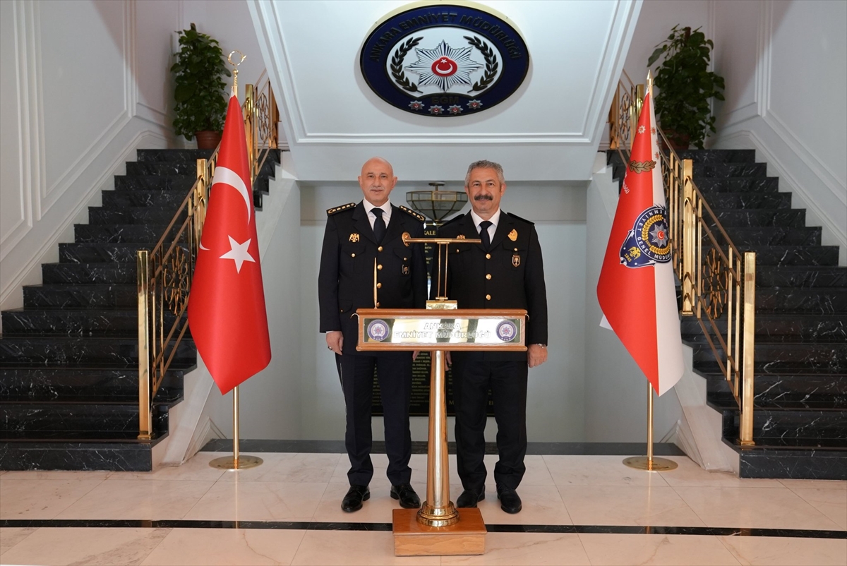 Başkent Emniyet Müdürlüğü'nde Maksut Yüksek dönemi başladı