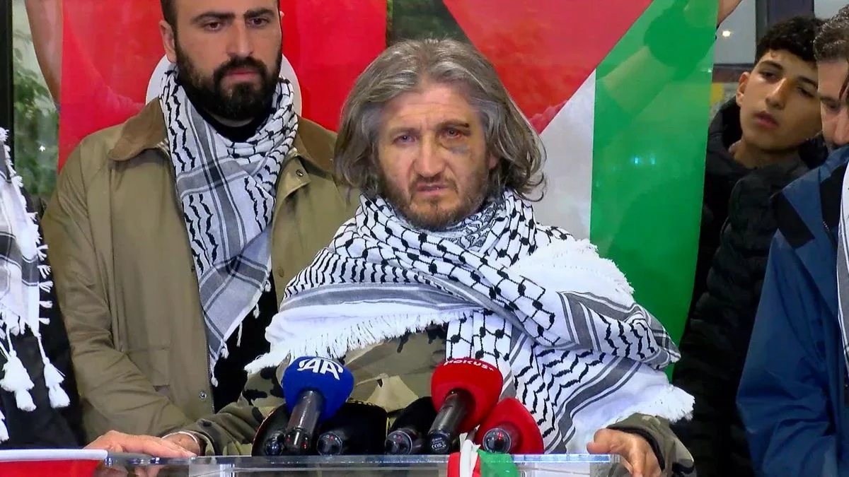 Sumud Filosu aktivisti Hüseyin Oral İstanbul’a geldi