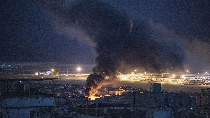 Beyrut ateşkes sonrası ilk kez İsrail’in hedefi oldu