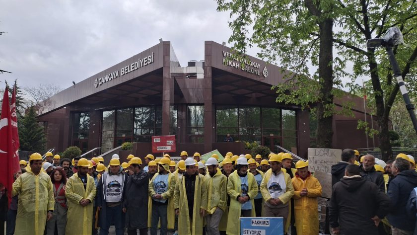 Çankaya’da Doruk Madencilik işçilerinin iddiası: “Tuvalet bile açılmadı”