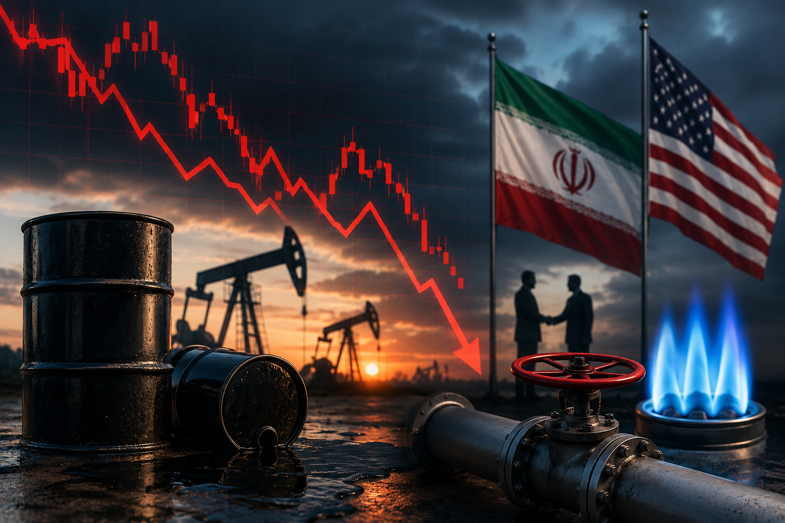 Brent petrolde sert kayıp: İran’ın vereceği karar piyasaları etkileyecek