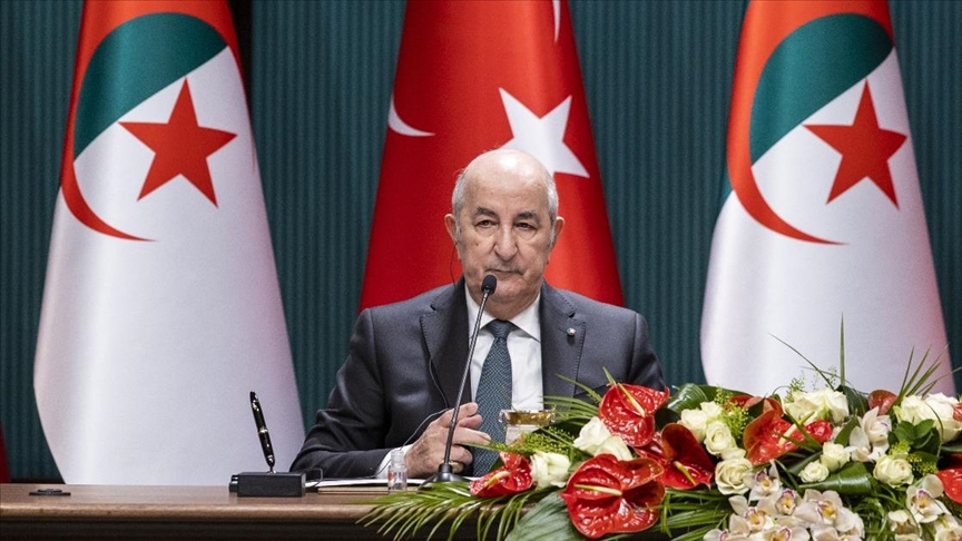 Cezayir Cumhurbaşkanı’ndan dikkat çeken Türkiye açıklaması