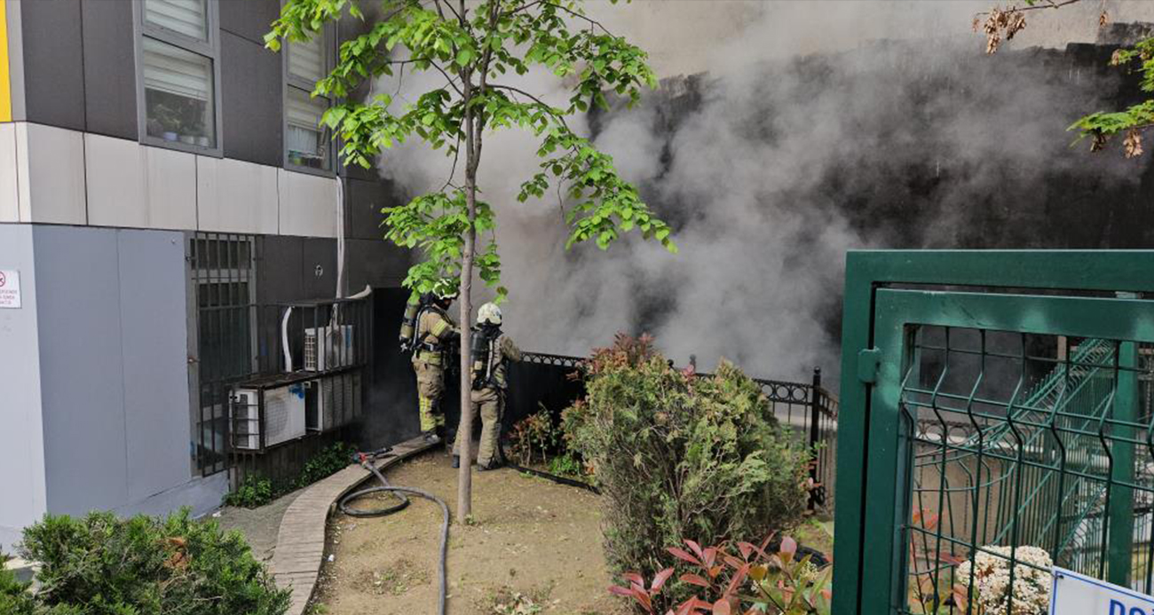 Kağıthane’de korkutan yangın: 1 kadın hastanelik oldu