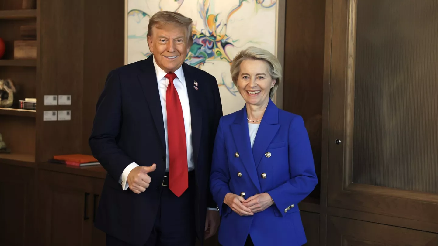 Trump ve Von der Leyen İran ve ticareti görüştü