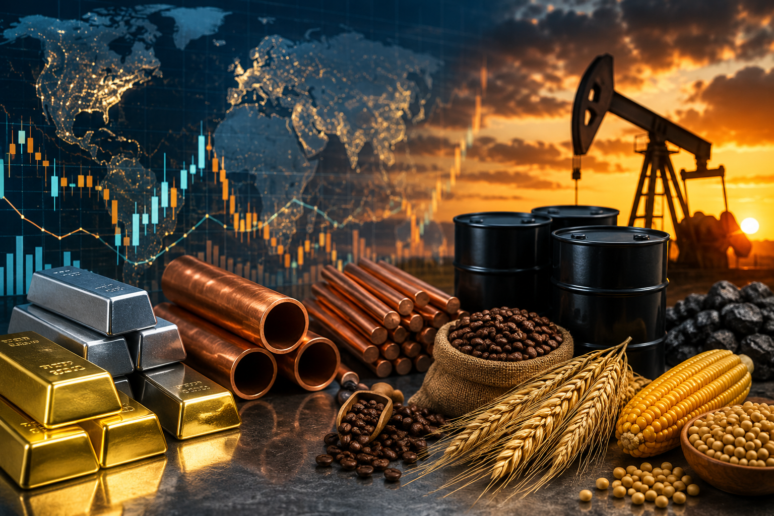 Brent petrolde sert düşüş: Emtia piyasalarında dikkat çeken hafta
