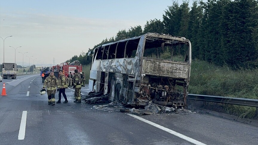 Tur otobüsünde can pazarı: 43 yolcu ölümden döndü