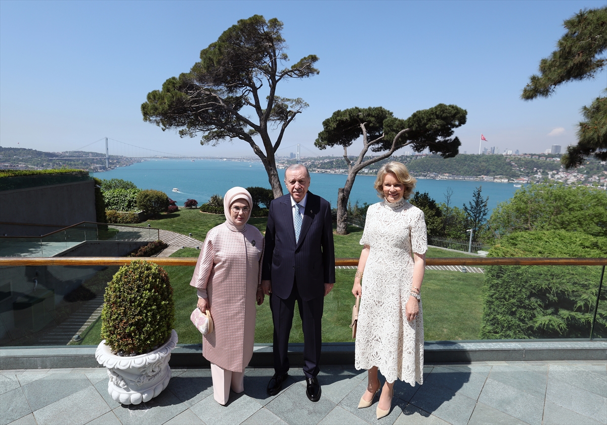 Kraliçe Mathilde Türkiye'de: Erdoğan AB savunma ortaklığına dikkat çekti
