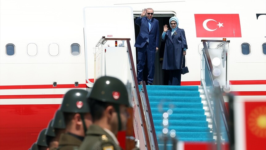 Cumhurbaşkanı Erdoğan Kazakistan'da: Masada stratejik iş birliği var