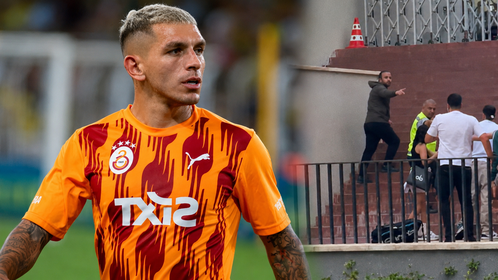Beyoğlu’nda Torreira’yı darbeden şüpheli adliyeye götürüldü