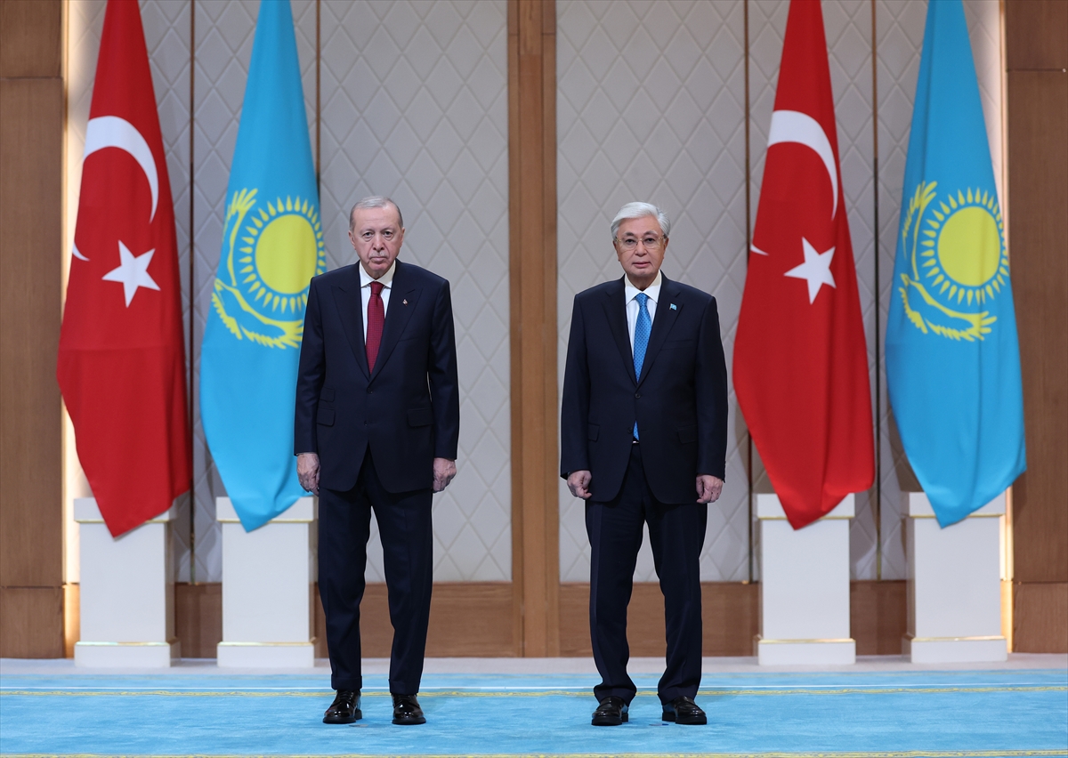 Erdoğan Kazakistan’da: Türk dünyası yüzyılı yapacağız