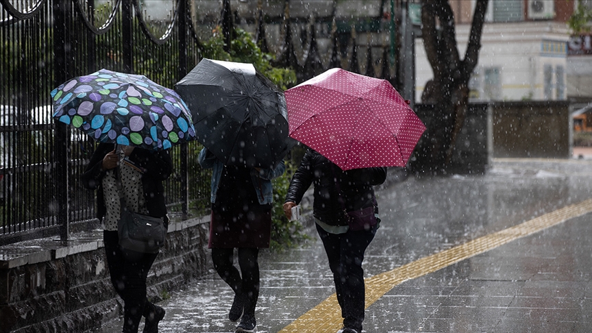 Meteoroloji'den 8 il için sarı alarm: Sağanak yağış kapıda