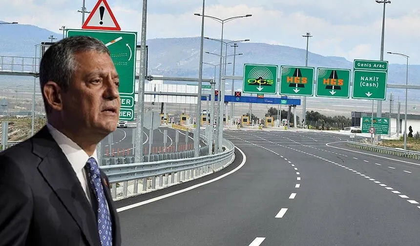 Özgür Özel’den İzmir’de otoyol ücretlerine tepki