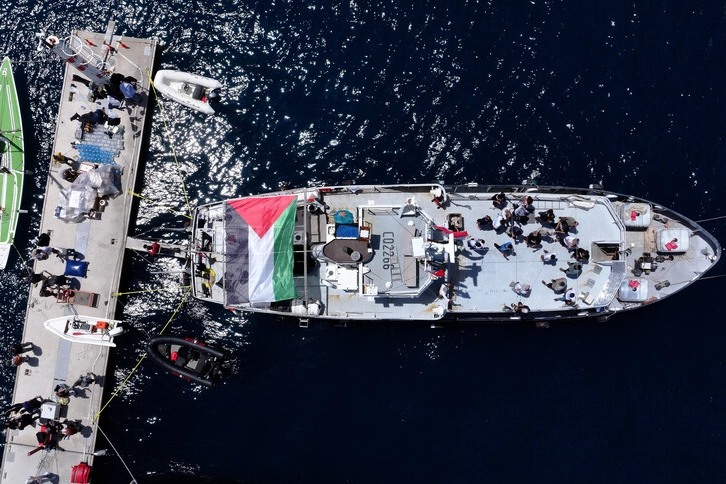 Küresel Sumud Filosu Gazze yolunda Antalya açıklarında