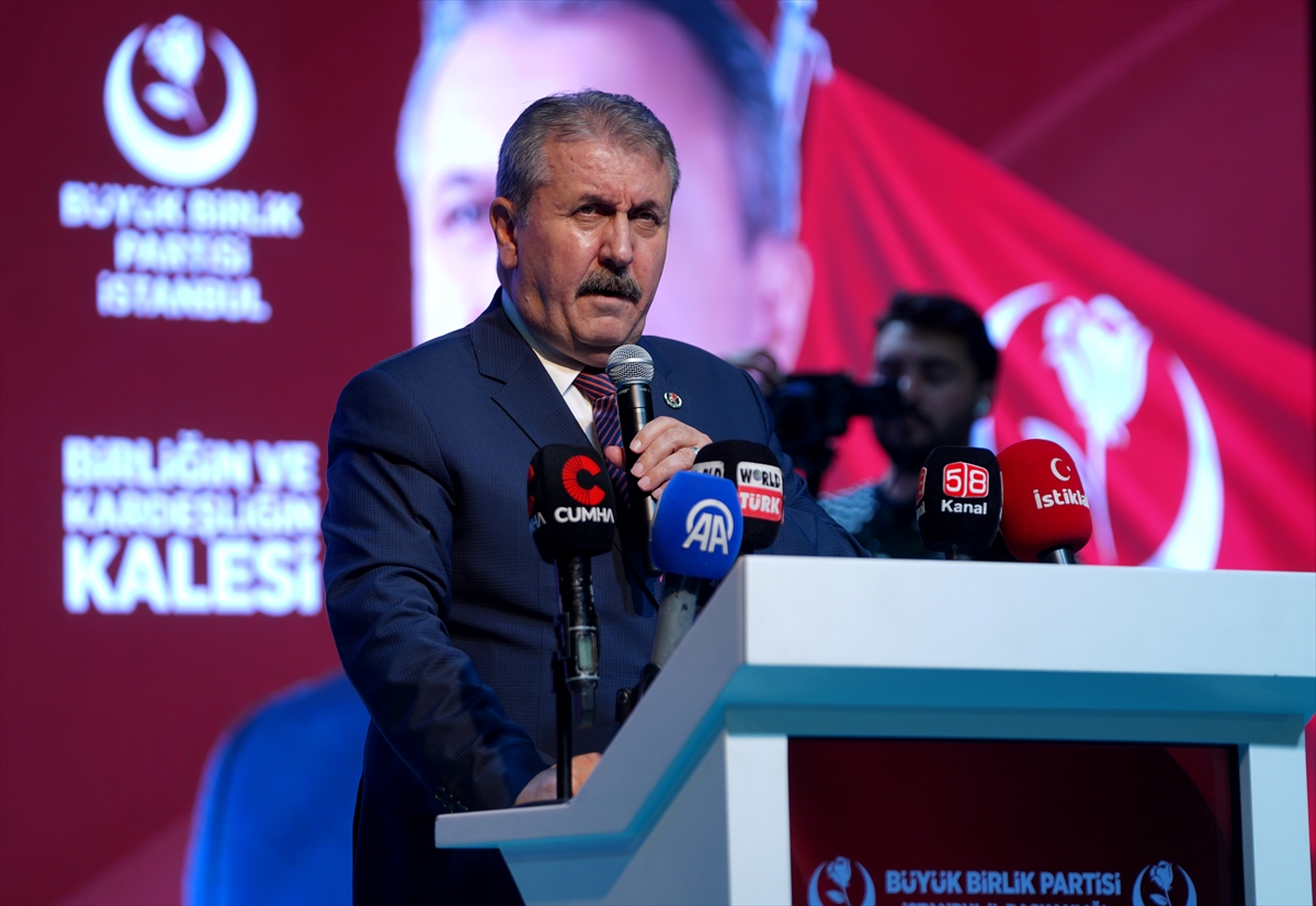BBP lideri Destici: PKK önce kendini feshedecek