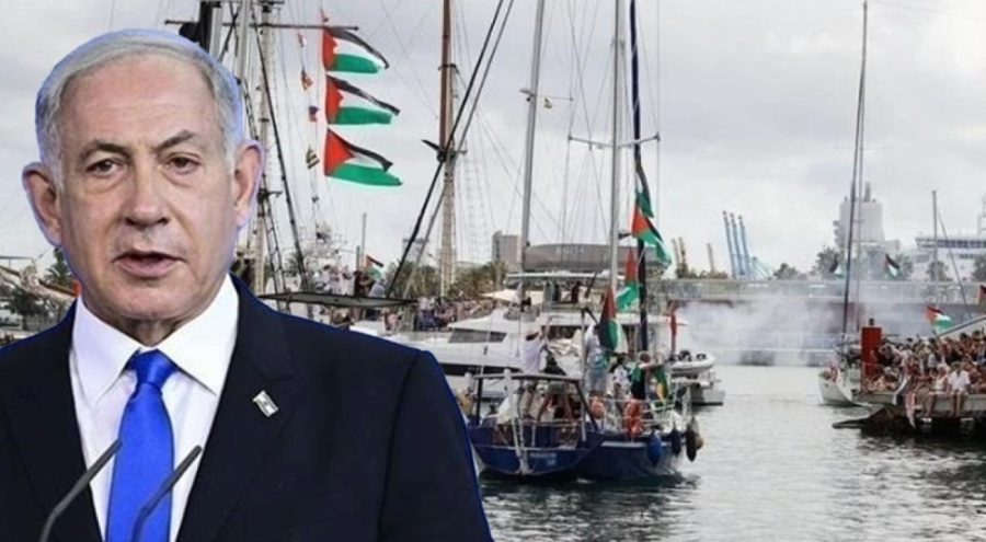 Netanyahu’dan Sumud Filosu için orduya yetki hazırlığı