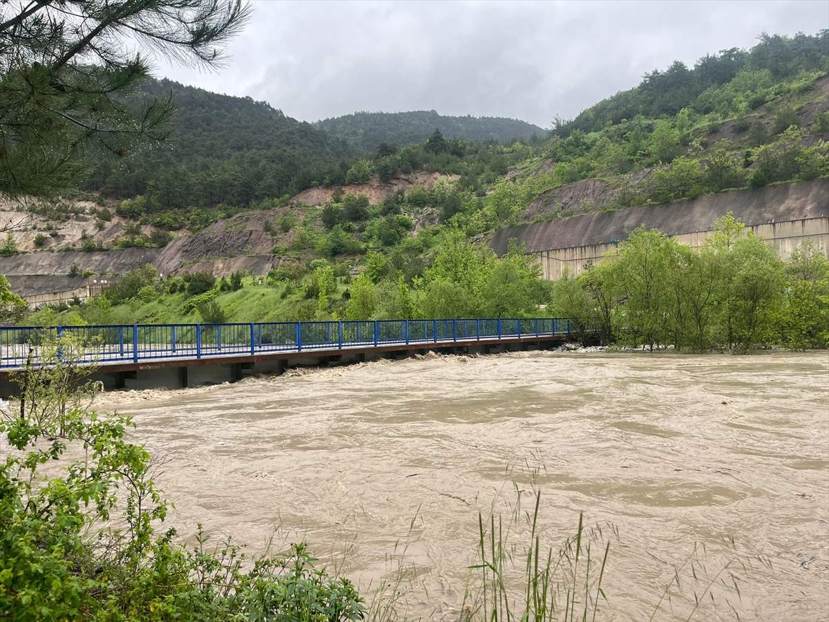 Kelkit Çayı taştı, Tokat’ta 70 ev tahliye edildi
