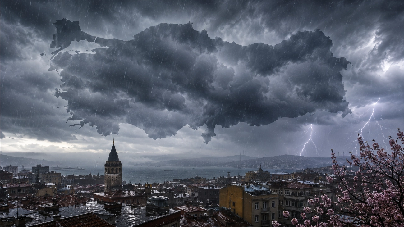 Hava yeniden dönüyor: Türkiye yağışlı sisteme giriyor