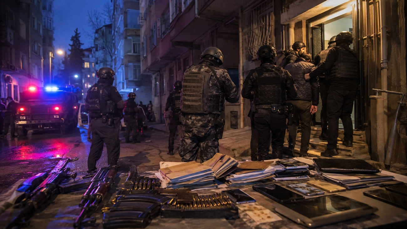 Çocuklara örgüt eğitimi iddiası: DEAŞ’a dev baskın
