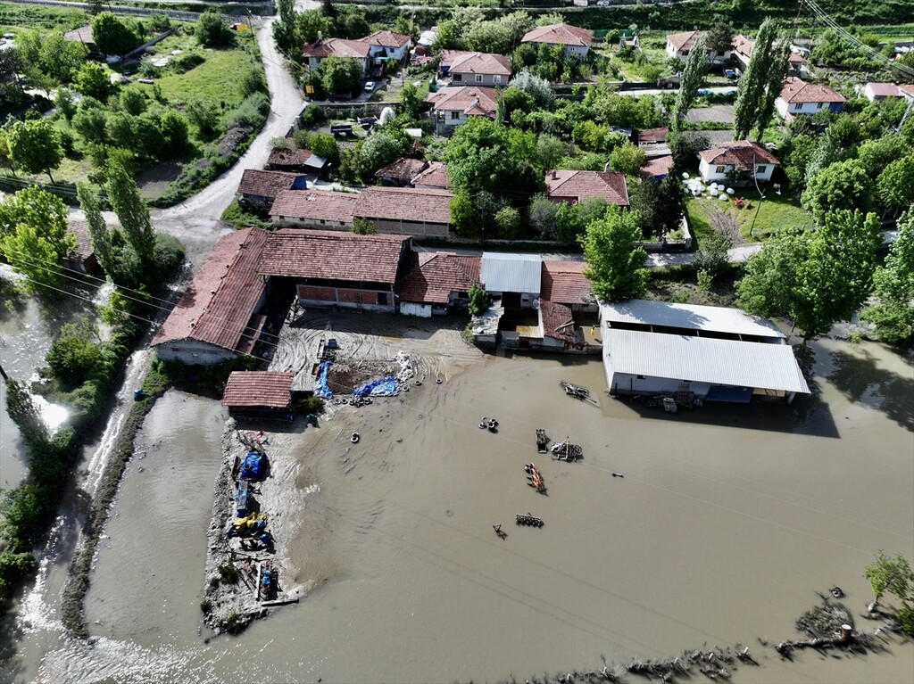 Tokat selinde hızlı müdahale