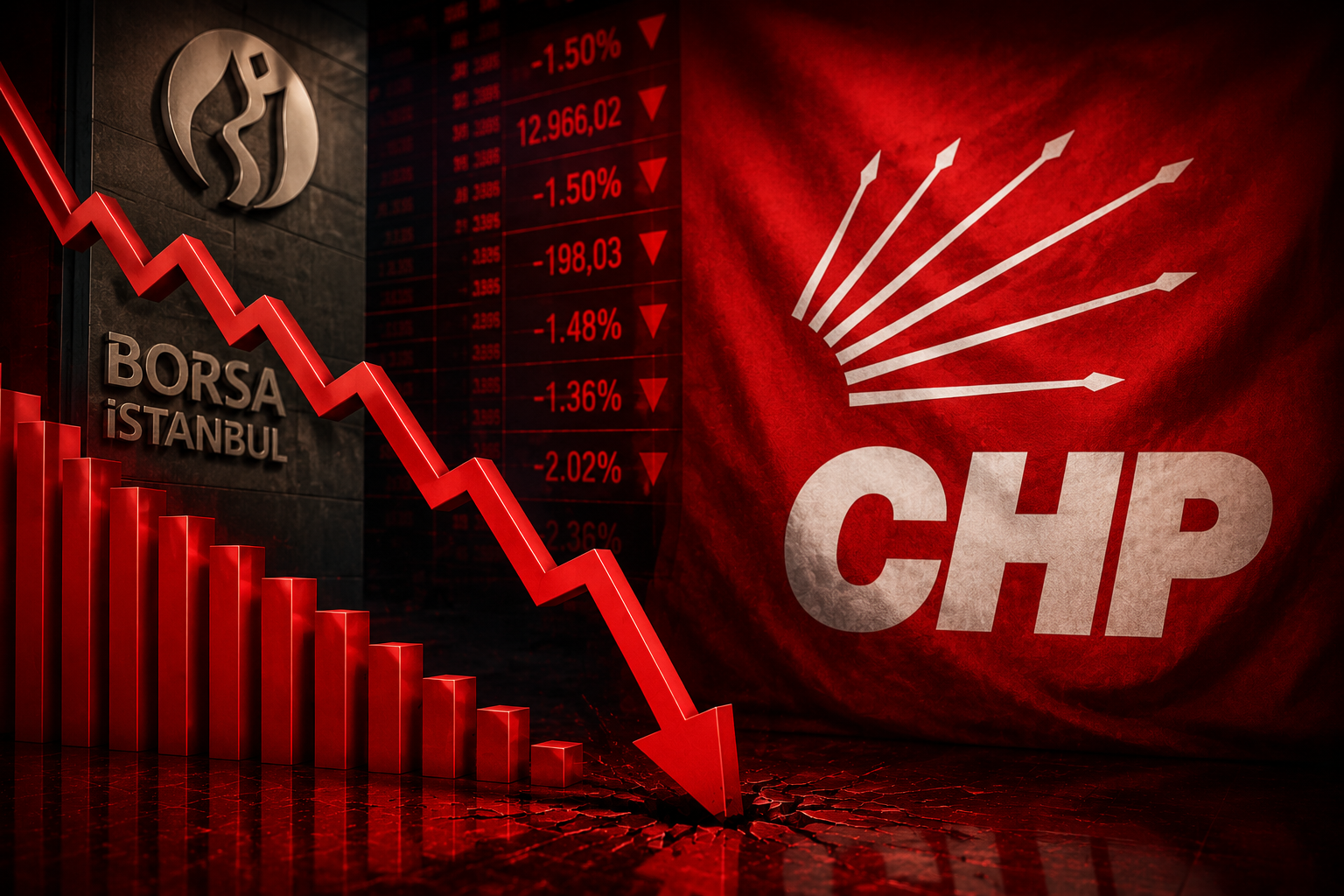 BIST 100’de sert düşüş: Kayıplar büyüyor