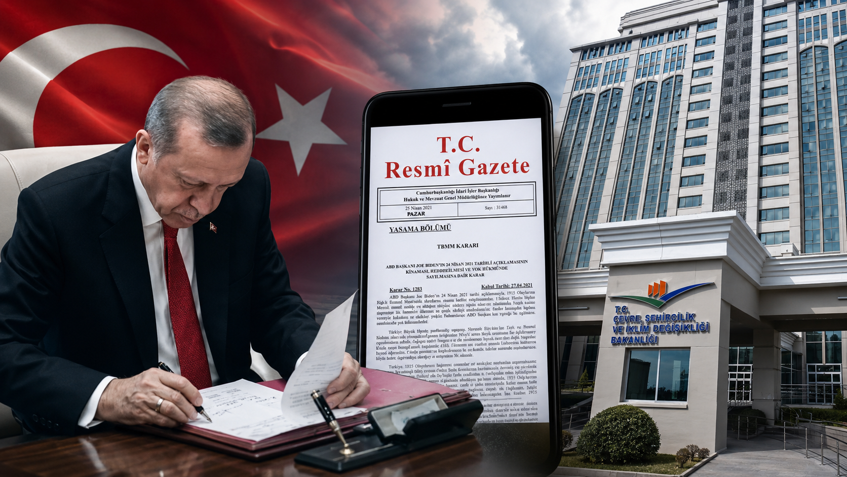 Beş bakanlıkta görev değişimi