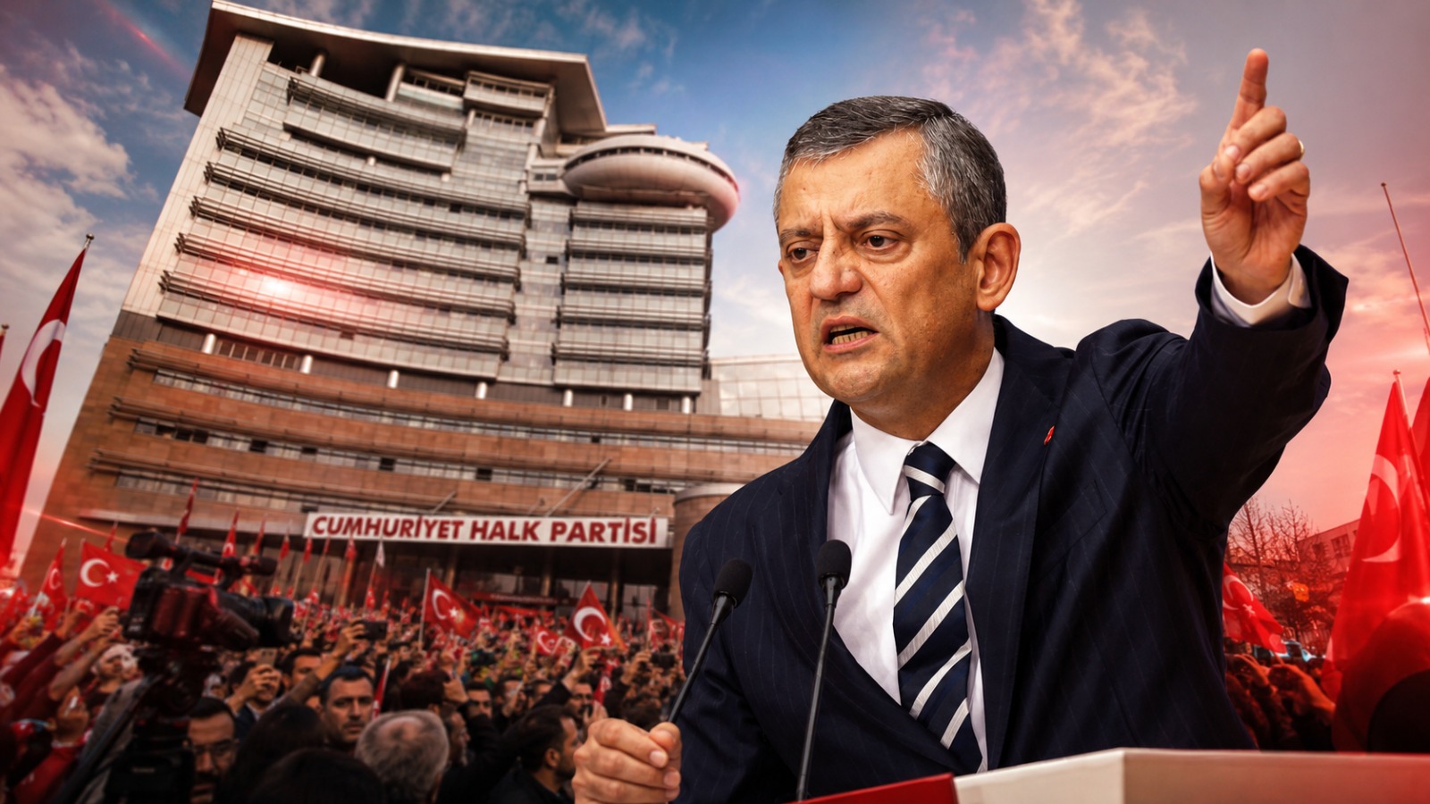 CHP lideri Özel’den Genel Merkez önüne davet