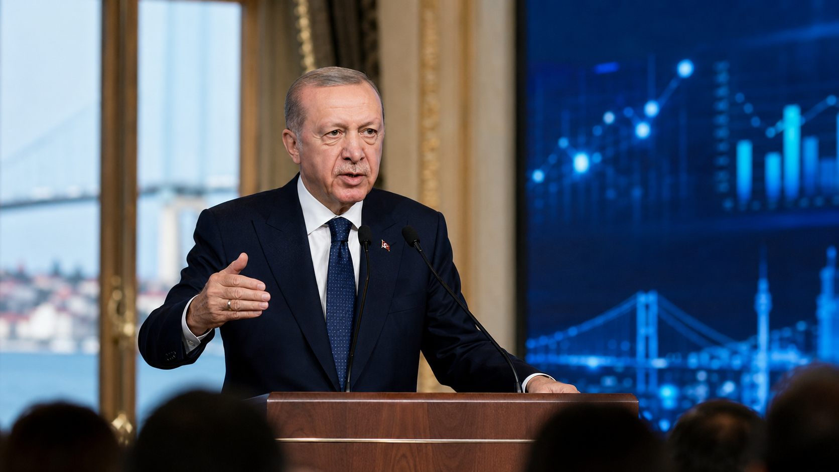 Erdoğan: İstanbul’u finans merkezi yapacağız