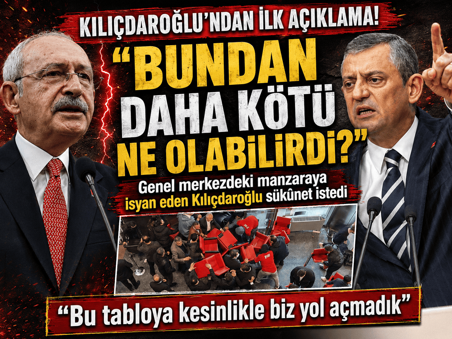 Kılıçdaroğlu’ndan ilk çıkış: Bu tabloya biz yol açmadık