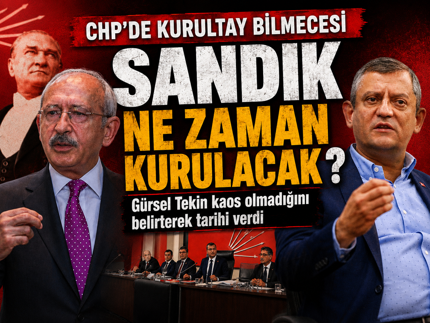 CHP’de kurultay bilmecesi… Sandık ne zaman kurulacak?