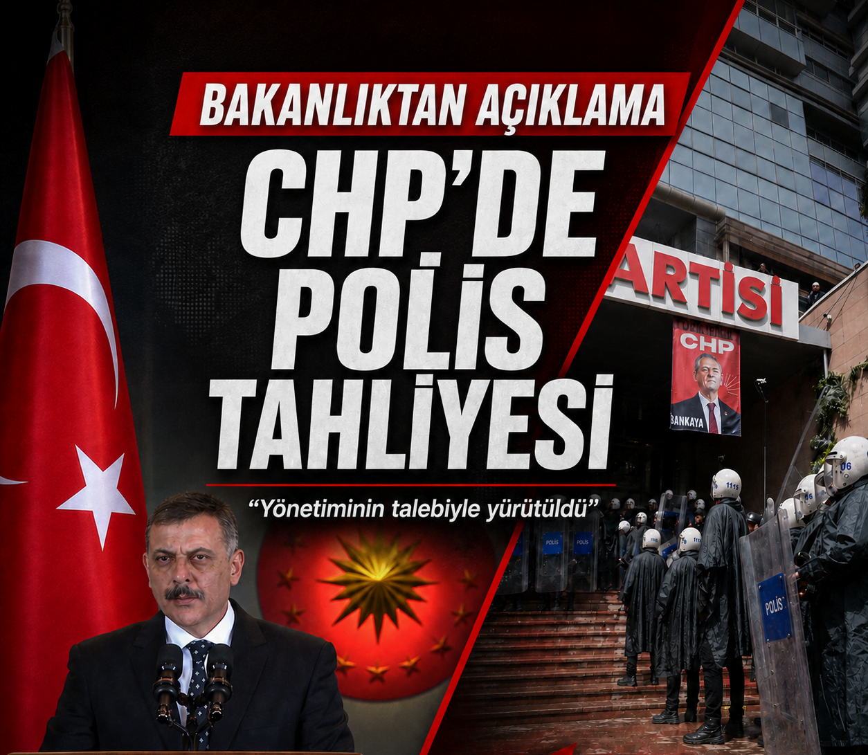 Bakan Çiftçi açıkladı: CHP’ye yönelik müdahalenin arkasından "o talep" çıktı