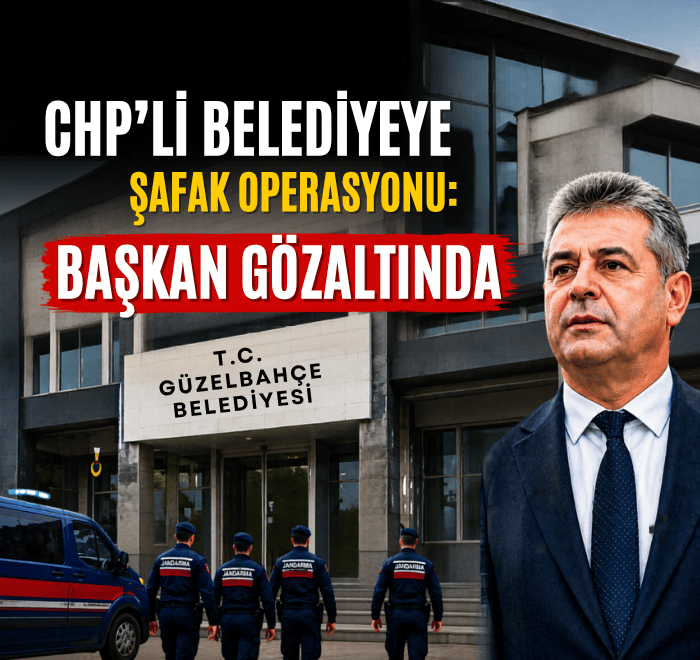 CHP’li belediyeye şafak operasyonu: Başkan gözaltında