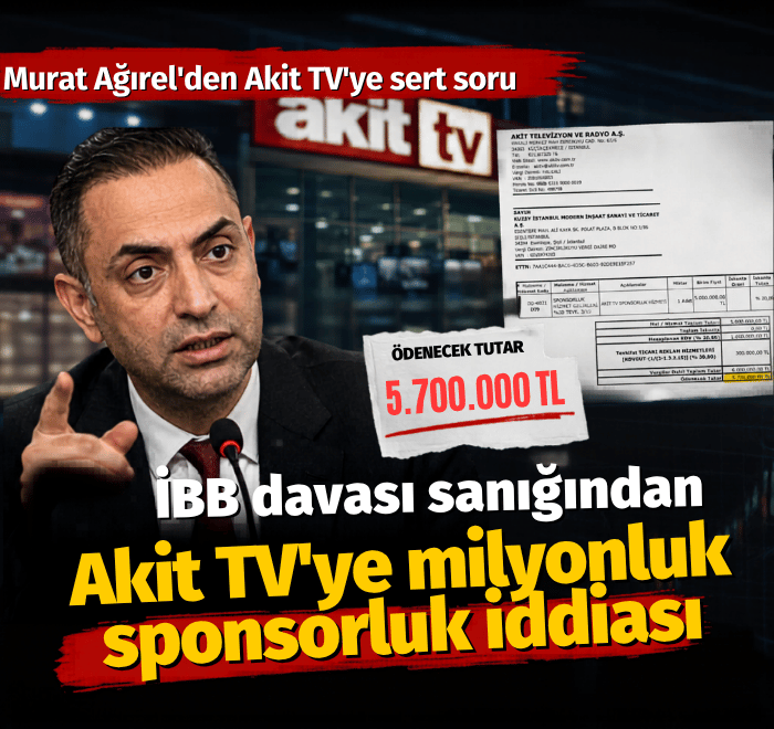 Murat Ağırel Akit TV sponsorluk ödemesini belgelerle açıkladı