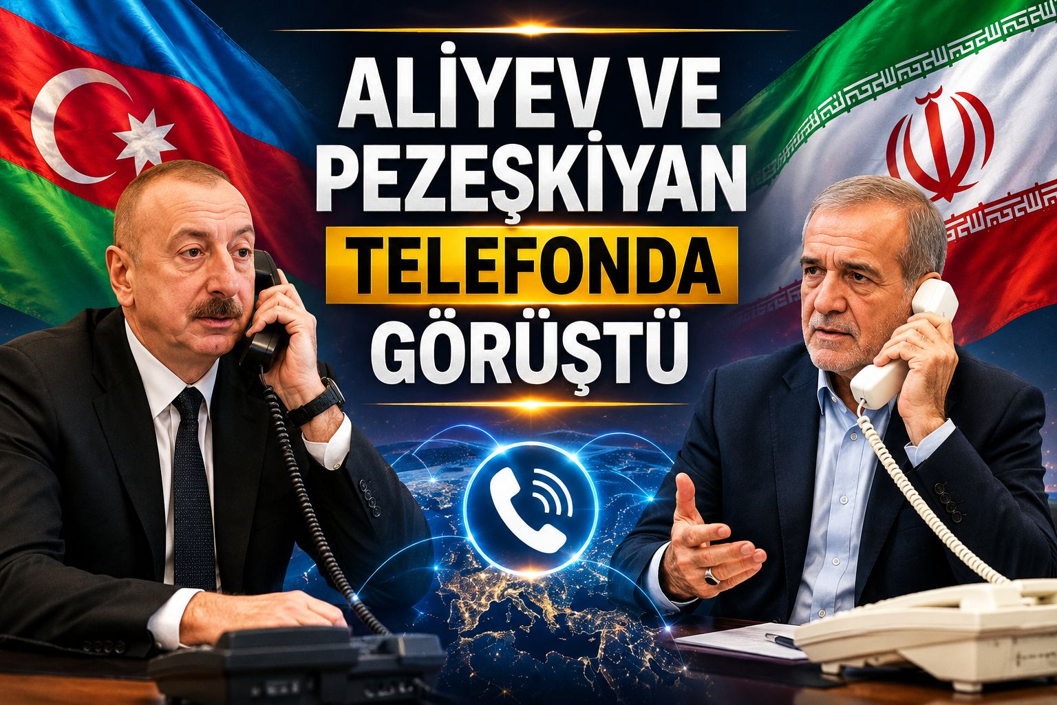 Aliyev ve Pezeşkiyan telefonda görüştü