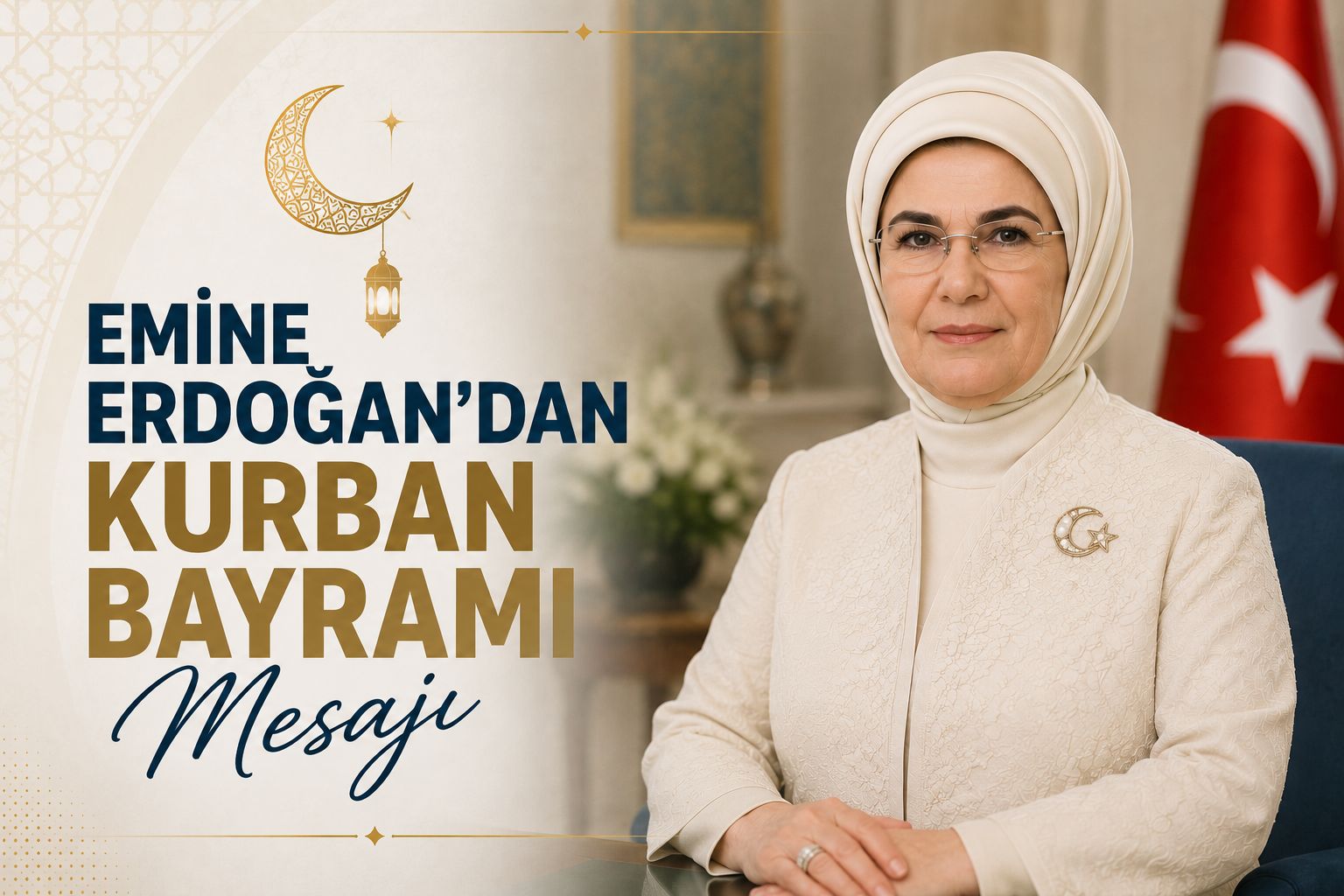 Emine Erdoğan'dan Kurban Bayramı mesajı