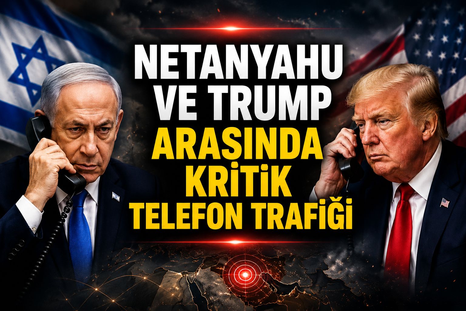 Netanyahu ve Trump arasında kritik telefon trafiği