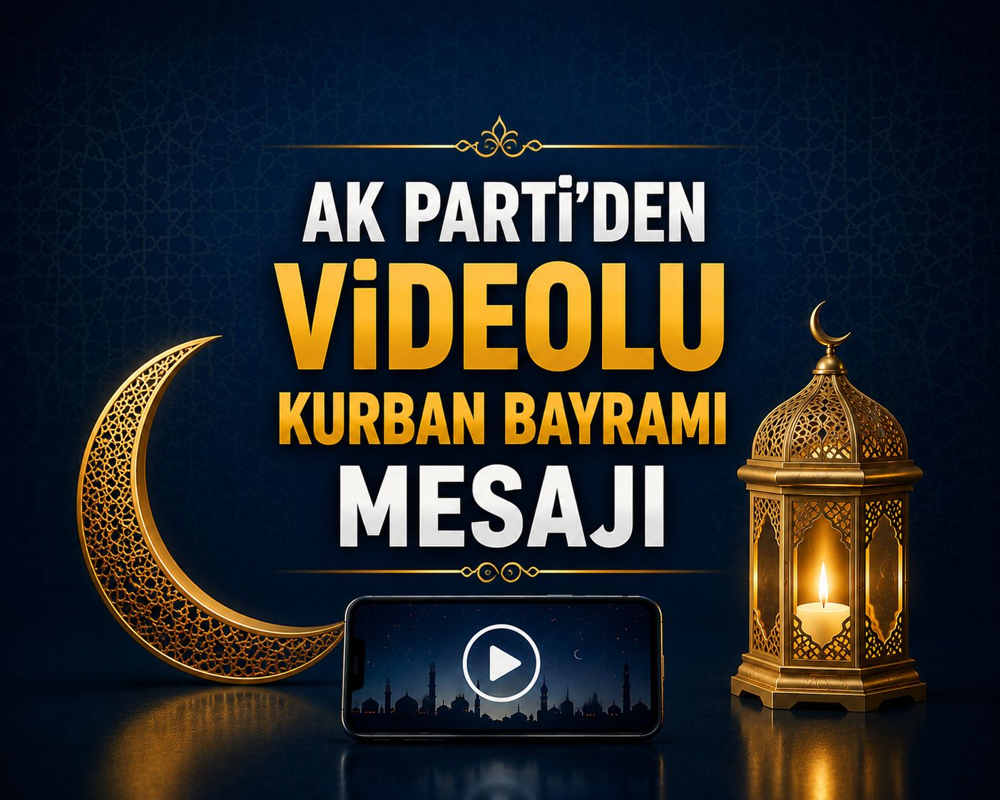 AK Parti'den videolu Kurban Bayramı mesajı