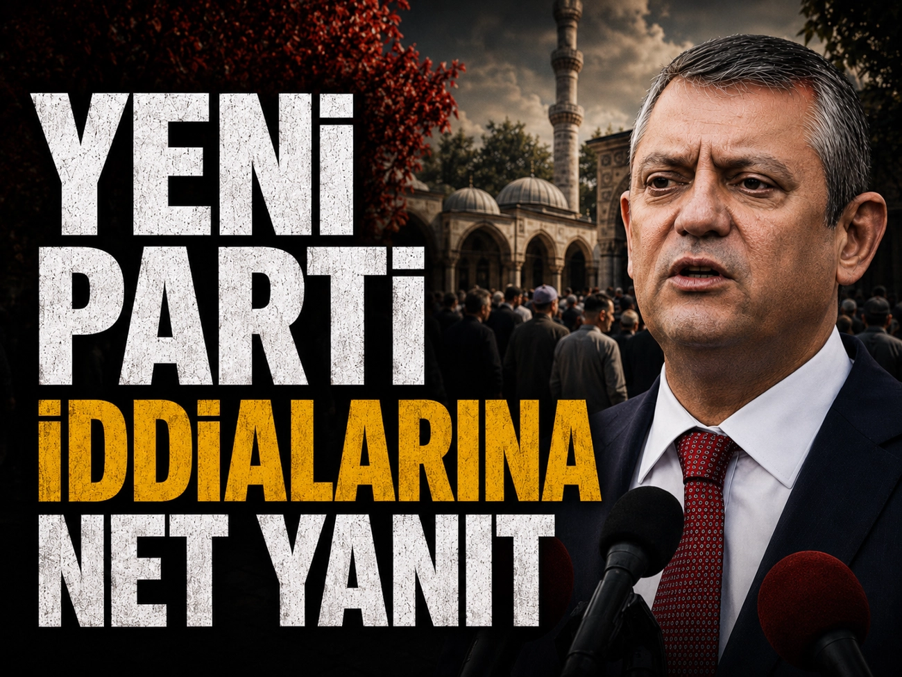 Özgür Özel’den yeni parti iddialarına net yanıt